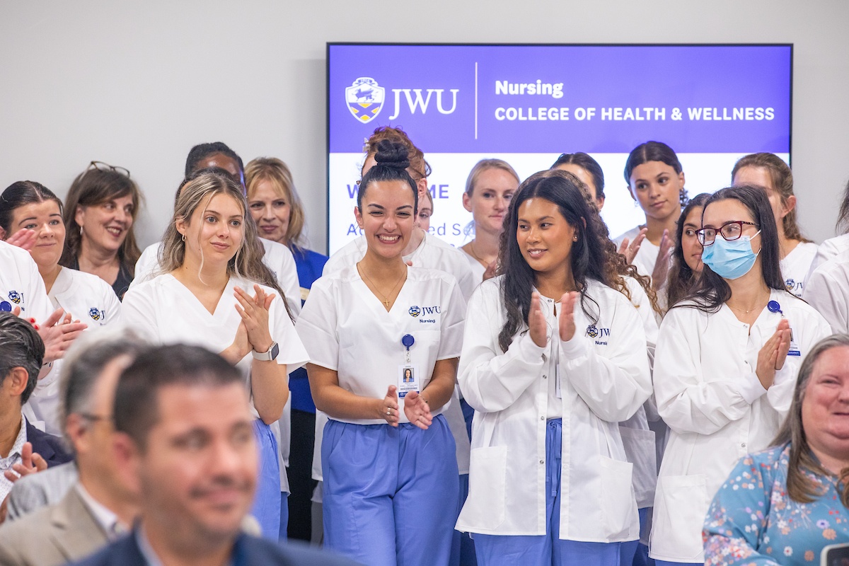 JWU Nursing Students