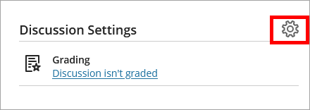 Settings (gear) icon selected