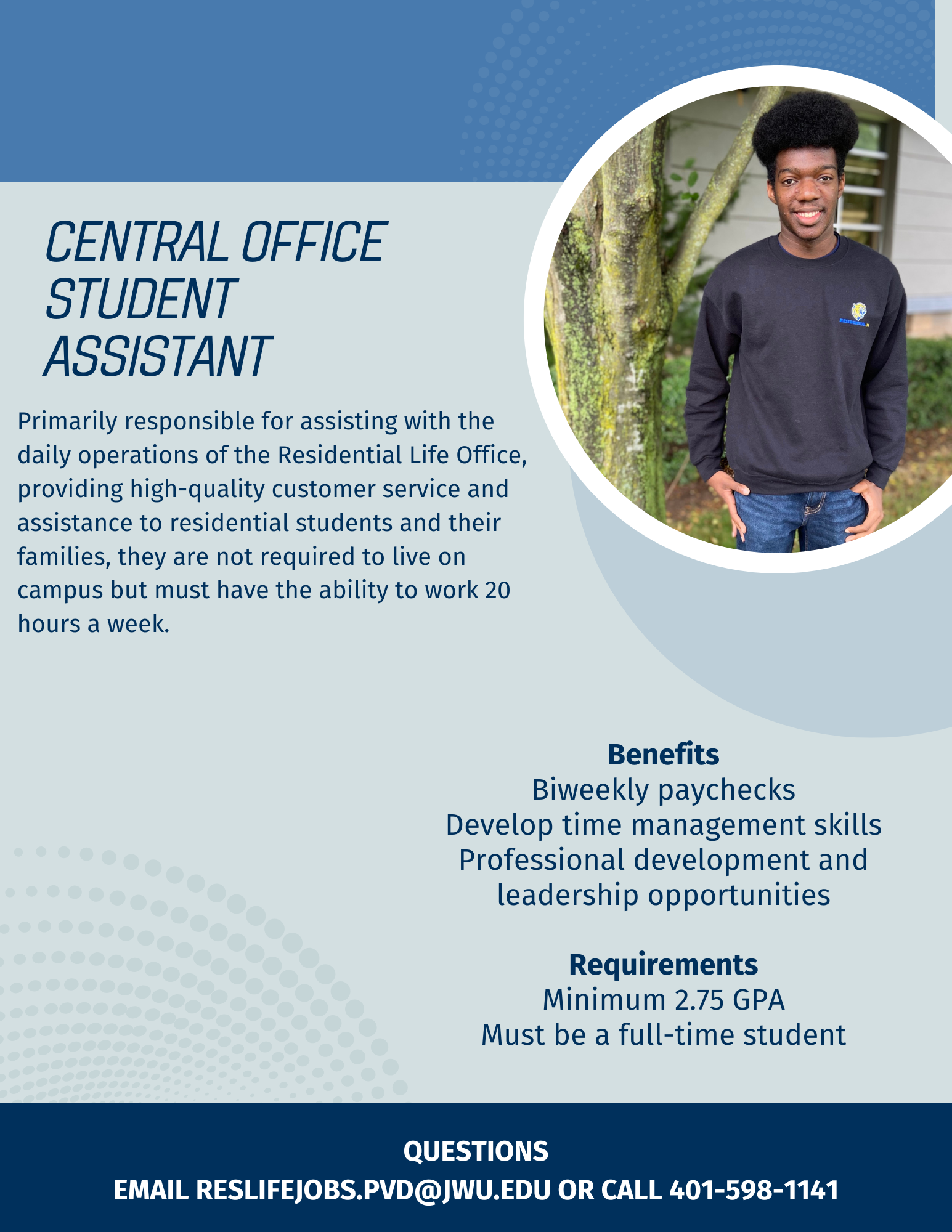 Central Office Student Assistant